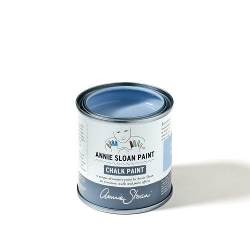 Farba kredowa Annie Sloan Louis Blue – widok puszki 120 ml