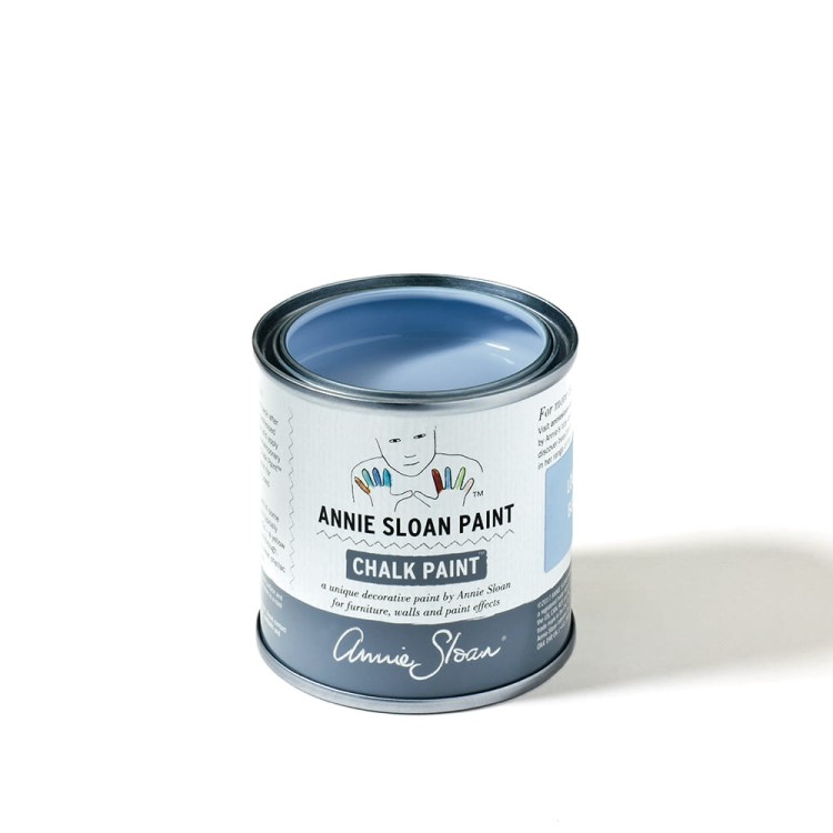 Farba kredowa Annie Sloan Louis Blue – widok puszki 120 ml