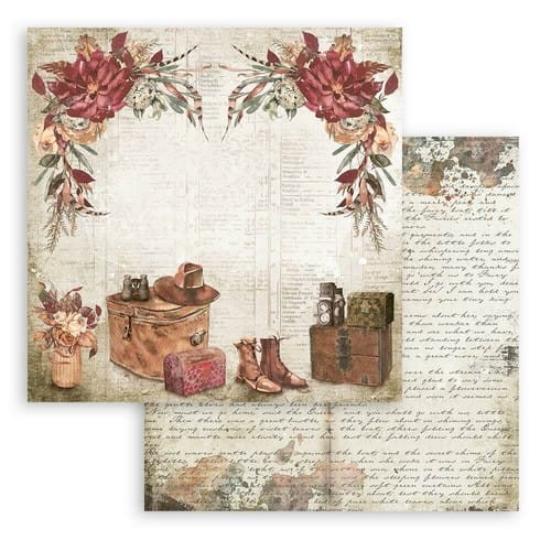 Zestaw do Scrapbookingu Romantic Our Way Stamperia 30X30