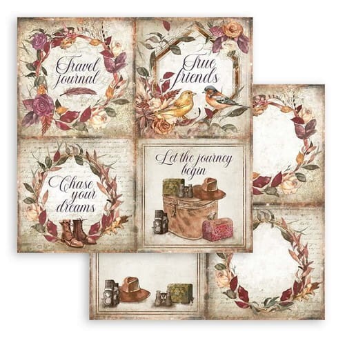 Zestaw do Scrapbookingu Romantic Our Way Stamperia 30X30