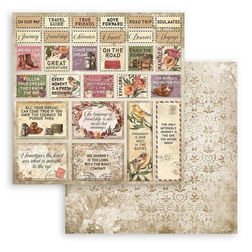 Zestaw do Scrapbookingu Romantic Our Way Stamperia 30X30