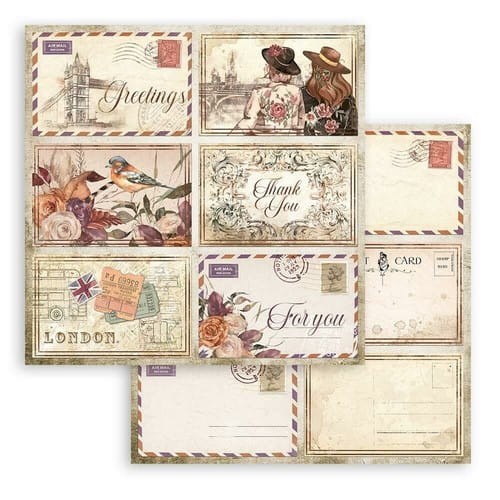 Zestaw do Scrapbookingu Romantic Our Way Stamperia 30X30