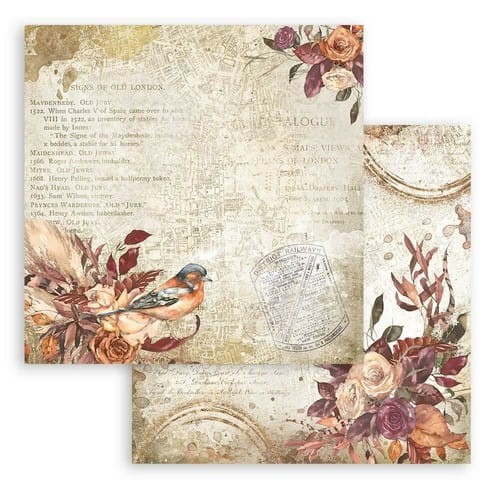 Zestaw do Scrapbookingu Romantic Our Way Stamperia 20x20cm