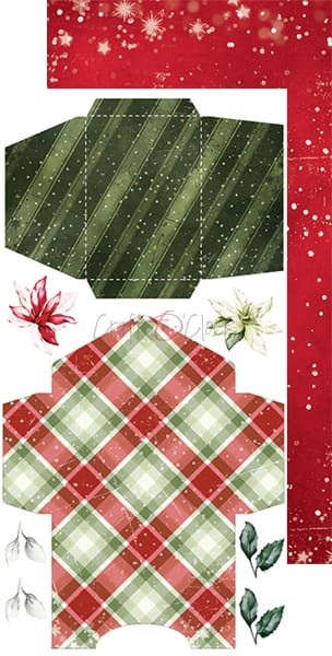 Zestaw dodatków do scrapbookingu Warm and Peaceful Junk Journal