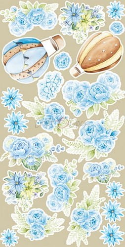 Zestaw dodatków do scrapbookingu Craft O'Clock - Hello Little Boy