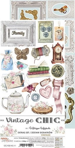 Zestaw do scrapbookingu - Dodatki Vintage Chic (8).jpg