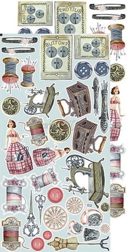 Zestaw do scrapbookingu - Dodatki Vintage Chic (4).jpg