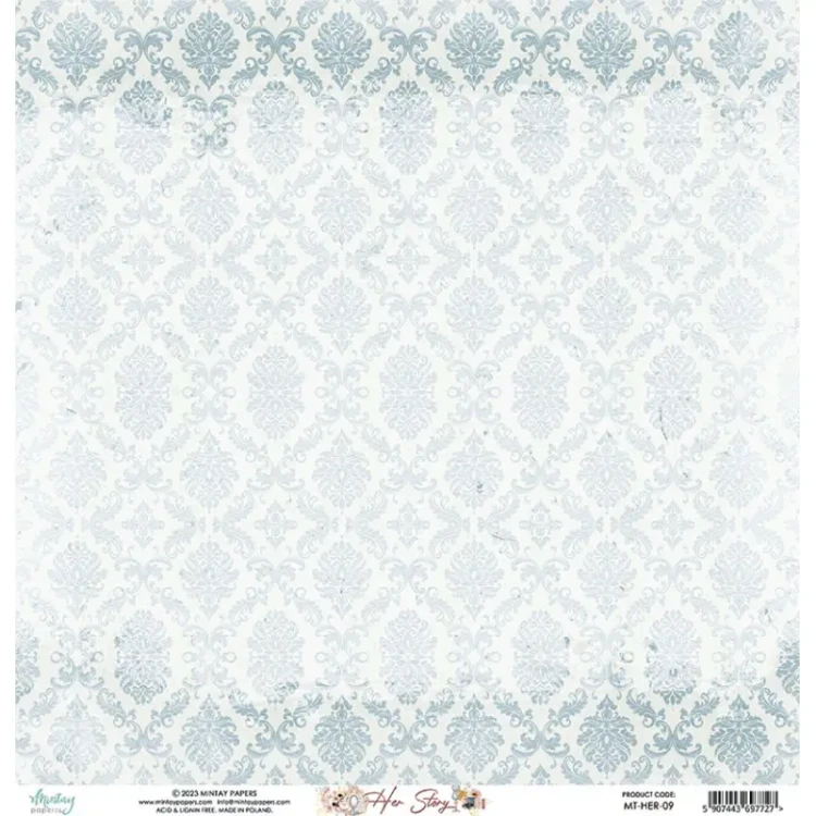 Elementy do wycinania do scrapbookingu Mintay Papers - HER STORY 30x30 1.webp