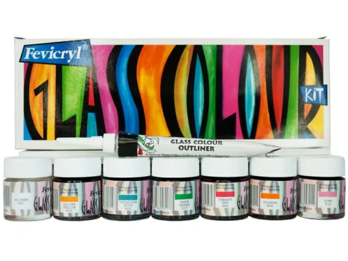 Pidilite Komplet farb do malowania szkła glass Colour.webp