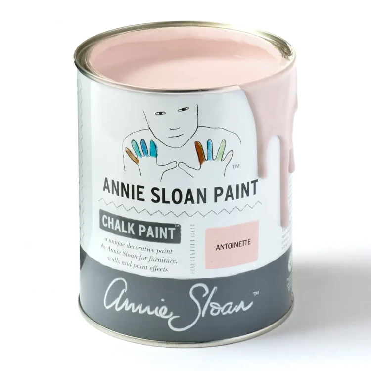Farba kredowa Annie Sloan - Antoinette 1000 ml  - pudrowy róż do malowania mebli