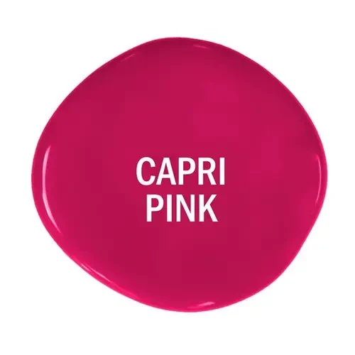 Przykład z kolorem farby Capri Pink