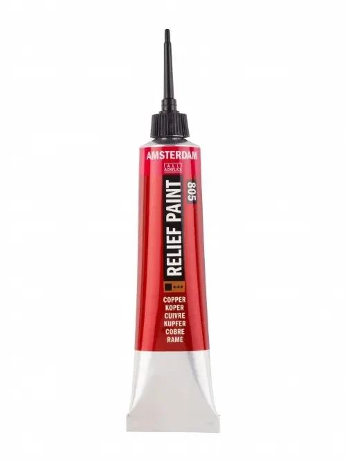 Amsterdam relief paint konturówka 20 ml. - miedziany (2).webp