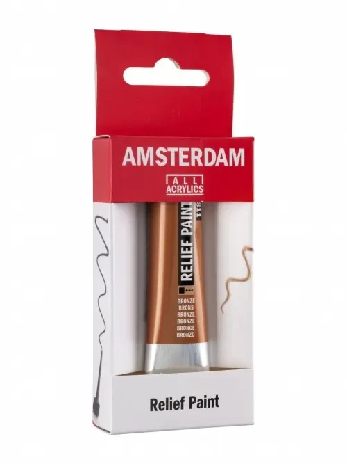 Amsterdam relief paint konturówka 20 ml. - brąz.webp
