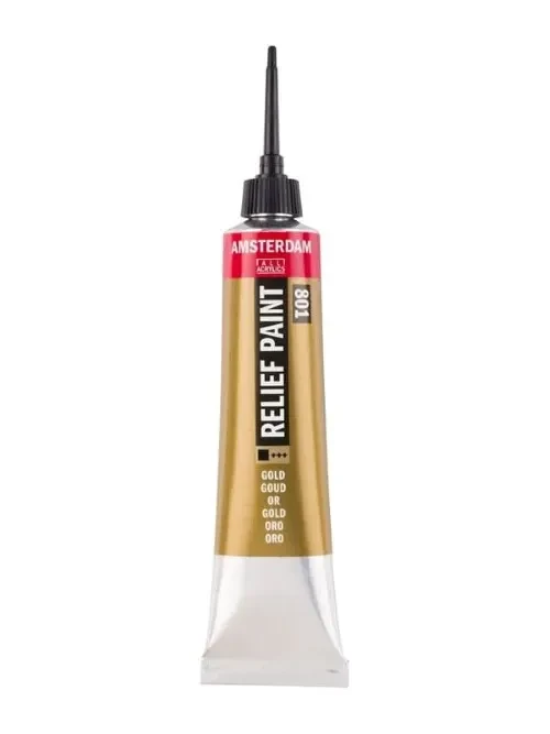 Amsterdam relief paint konturówka 20 ml. - złoty (2).webp