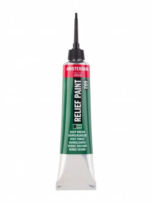 Amsterdam relief paint konturówka 20 ml. - głęboka zieleń (2).webp