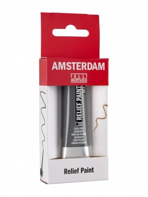 Amsterdam relief paint konturówka 20 ml. - ołówkowy szary.webp