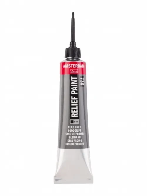 Amsterdam relief paint konturówka 20 ml. - ołówkowy szary (2).webp