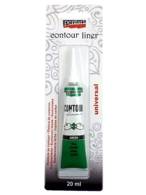 Pentart konturówka 20 ml. - zielony.webp