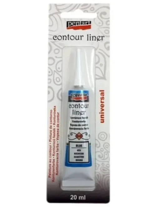 Pentart konturówka 20 ml. - niebieski.webp
