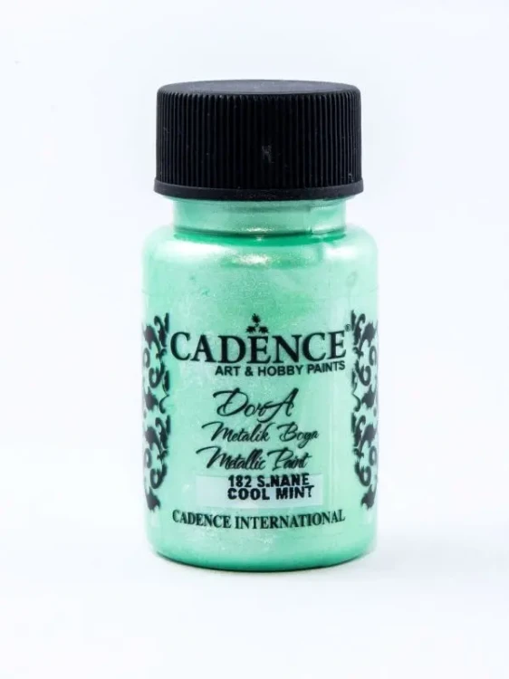 Farba metaliczna Dora Metalik Boya CADENCE 50 ml. - Orzeźwiająca mięta.webp