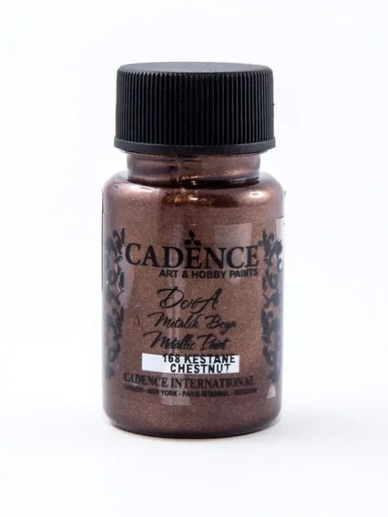 Farba metaliczna Dora Metalik Boya CADENCE 50 ml. - Kasztanowy.webp