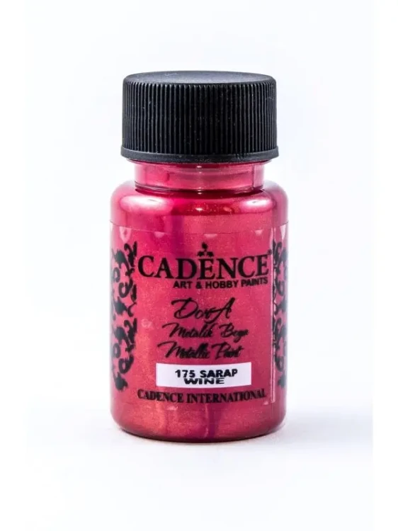 Farba metaliczna Dora Metalik Boya CADENCE 50 ml. - Winny.webp