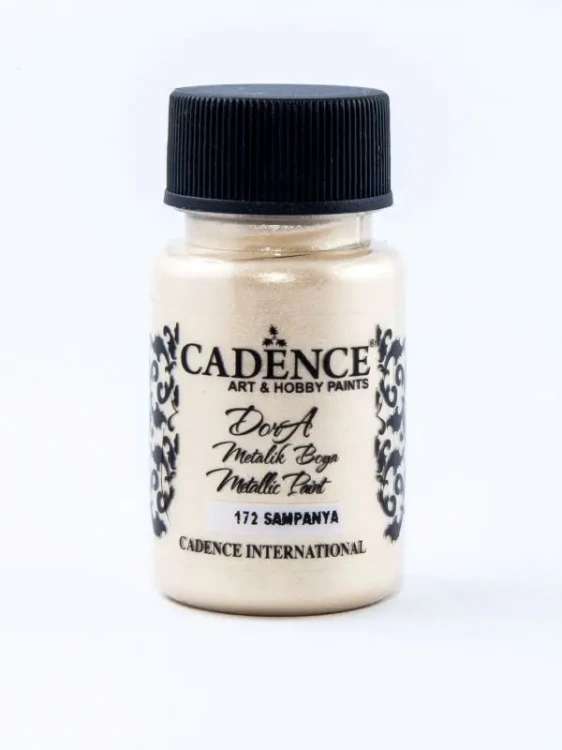 Farba metaliczna Dora Metalik Boya CADENCE 50 ml. - Szampański.webp