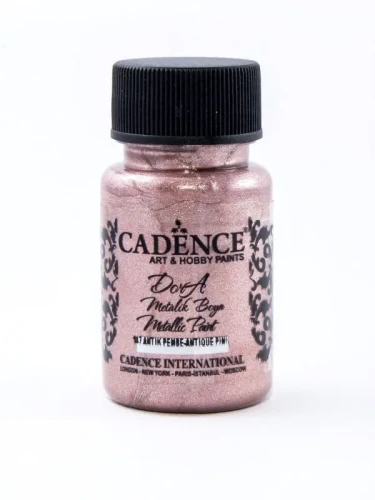 Farba metaliczna Dora Metalik Boya CADENCE 50 ml. - Antyczny róż.webp