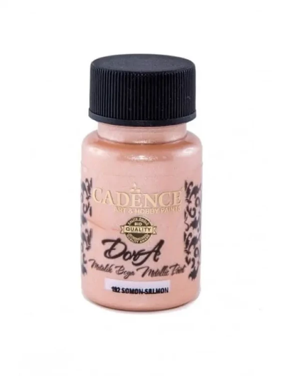 Farba metaliczna Dora Metalic Cadence 50 ml. - Łososiowy.webp