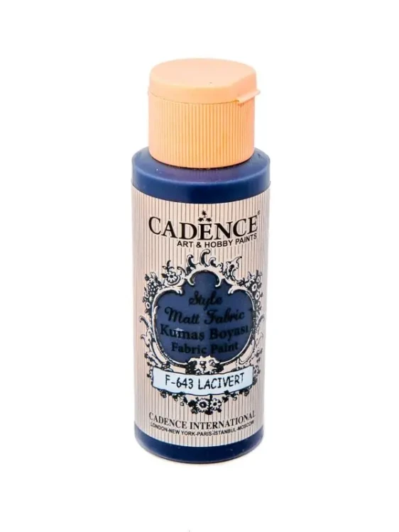 Farba matowa do tkanin Cadence 643 - 59 ml. - Granat decohobby.com.pl.webp