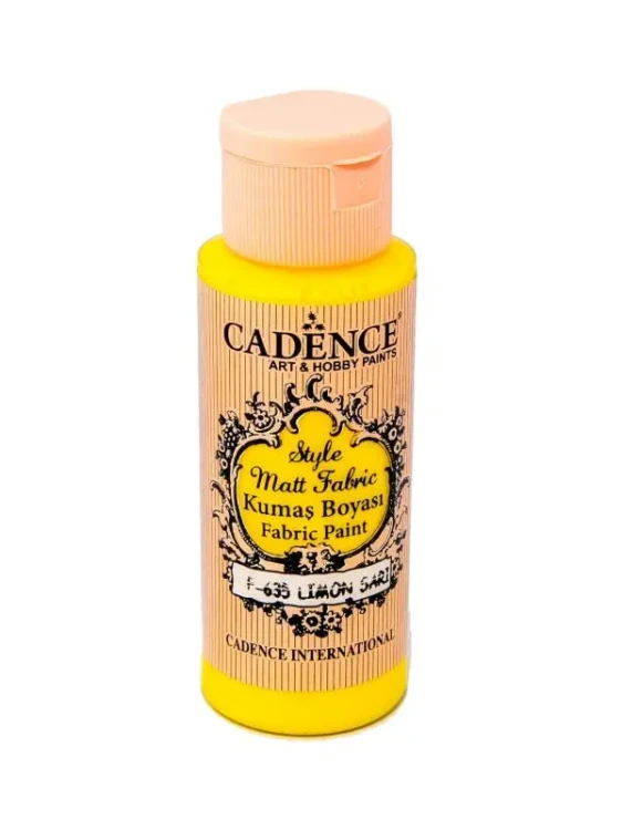 Farba matowa do tkanin Cadence 635 - 59 ml. - Cytrynowy decohobby.com.pl.webp