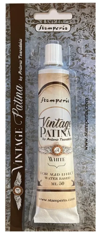 Patyna-stamperia-vintage-patina-50ml-white-kaolvp01.webp