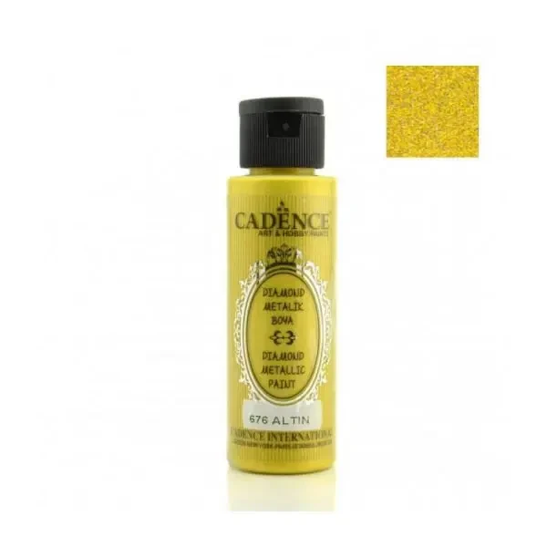 Farba Diamond metalik CADENCE 676 - 70 ml. - Złoty.webp