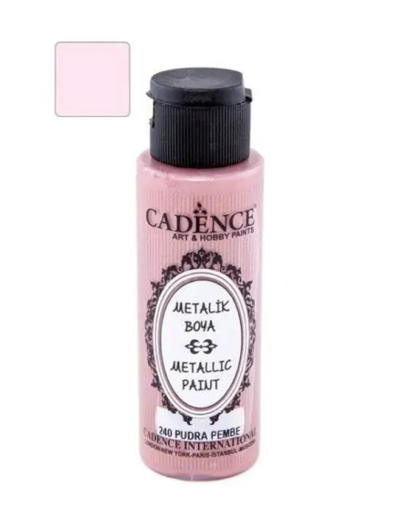 Farba Metalik Boya CADENCE 70 ml. - 240 Pudrowy róż.webp