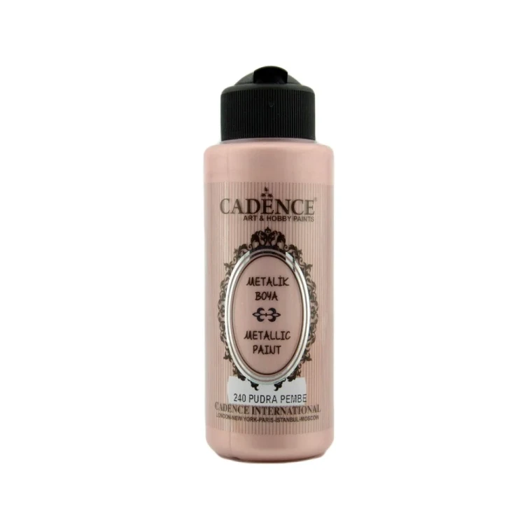 Farba Metalik Boya CADENCE 120 ml. - 240 Pudrowy róż.webp