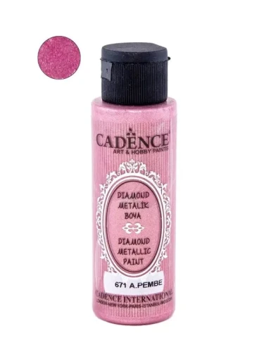 Farba Diamond metalik CADENCE 70 ml. - 671 Jasny różowy.webp