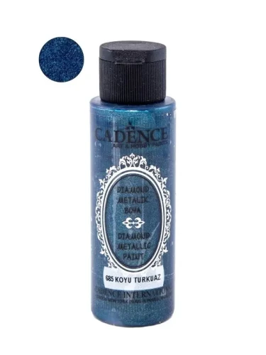 Farba Diamond metalik CADENCE 70 ml. - 685 Ciemny turkus.webp