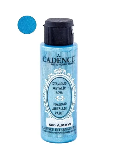 Farba Diamond metalik CADENCE 70 ml. - 680 Jasny niebieski.webp