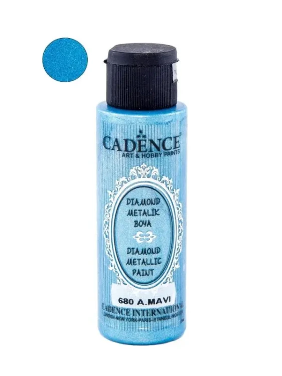 Farba Diamond metalik CADENCE 70 ml. - 680 Jasny niebieski.webp