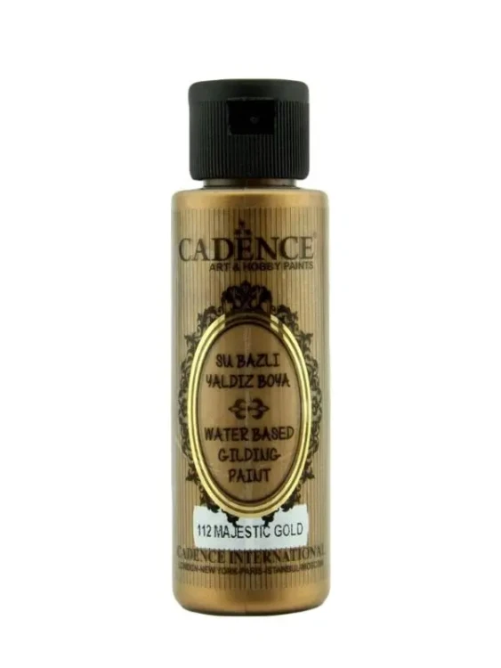 Farba metalizowana Gilding Cadence 70 ml. - 112 Majestatyczne Złoto.webp