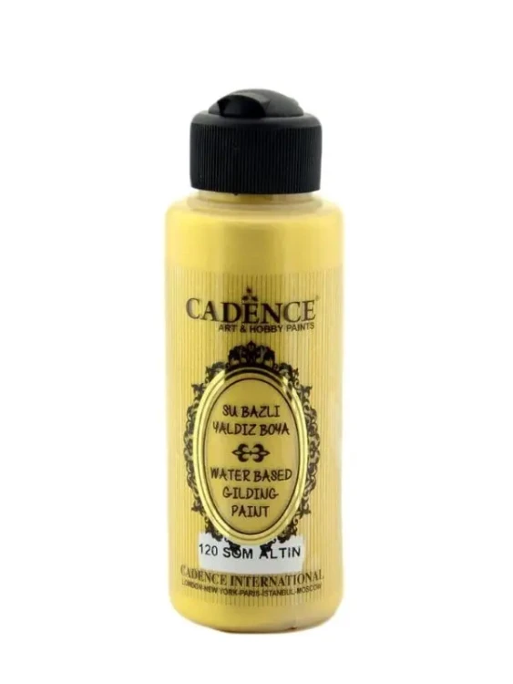 Farba metalizowana Gilding Cadence 120 ml. - 120 Czyste złoto.webp