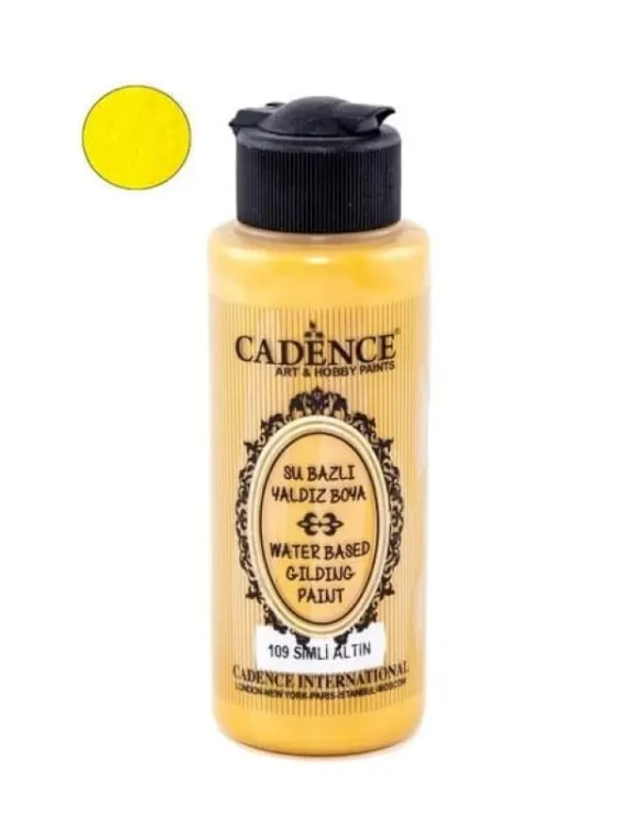 Farba metalizowana Gilding Cadence 120 ml. - 109 Brokatowe złoto.webp