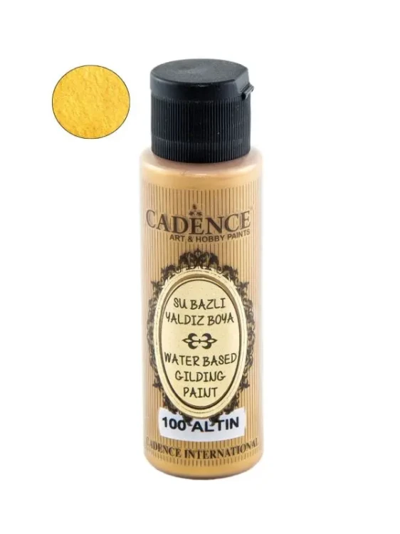 Farba metalizowana Gilding Cadence 70 ml. - 100 Złota.webp