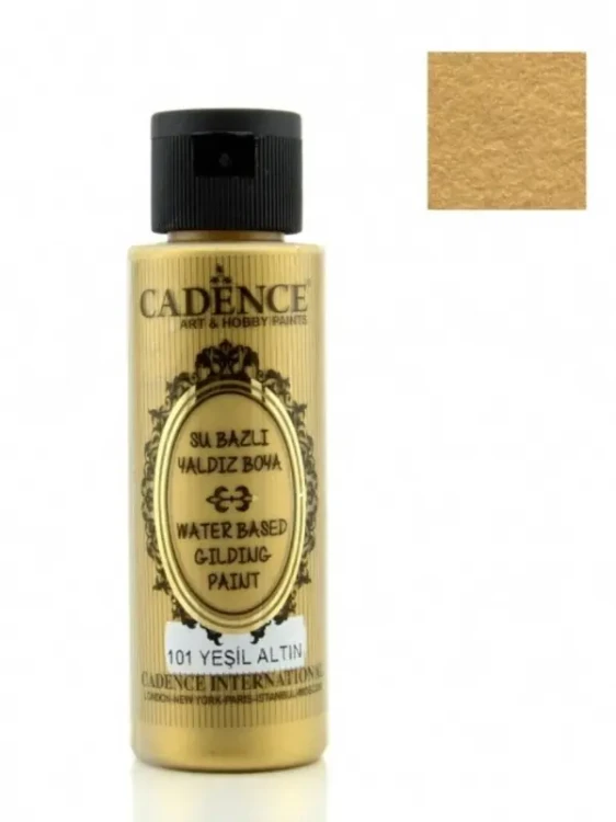Farba metalizowana Gilding Cadence 70 ml. - 101 Zielone złoto.webp