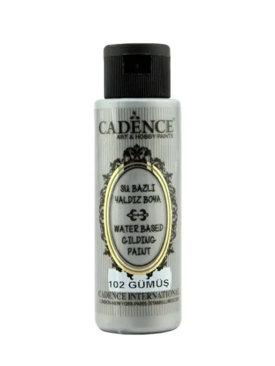 Farba metalizowana Gilding Cadence 70 ml. - 102 Srebrno.webp