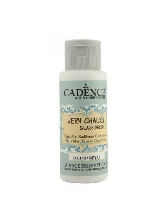 Farba kredowa do szkła Cadence CG1332 59 ml. - Ciepły biały.webp