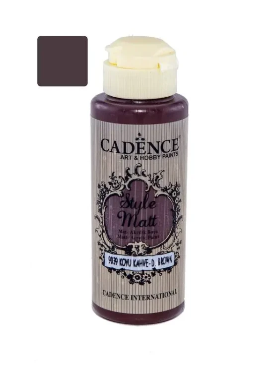 Farba Style Matt Cadence S9039 120 ml. - Ciemno brązowy.webp