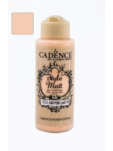 Farba Style Matt Cadence S9033 120 ml. - Łososiowy róż.webp