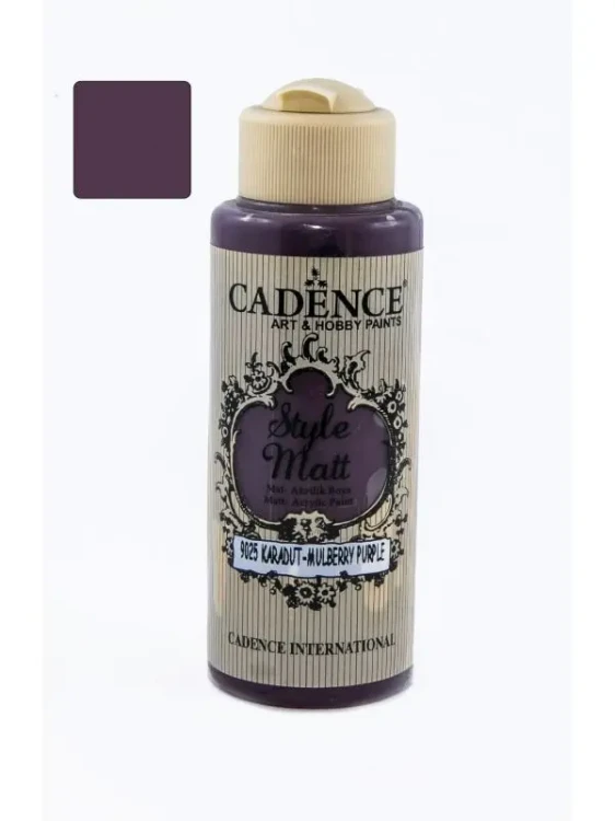 Farba Style Matt Cadence S9025 120 ml. - Purpurowa morwa.webp