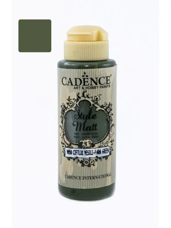 Farba Style Matt Cadence S9050 120 ml. - Farmerska zieleń.webp